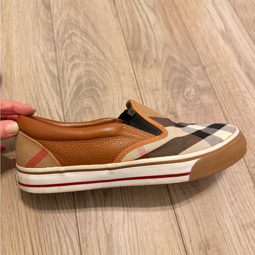 Burberry Nova check Skate Loafer Slip-On Sneakers - Picture 3 of 5